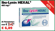 Ibu-Lysin HEXAL® 400 mg**