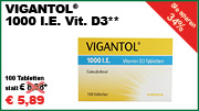 VIGANTOL® 1000 I.E. Vit. D3**