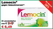 Lemocin® gegen Halsschmerzen**