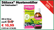 Stilaxx® Hustenstiller bei Reizhusten**