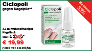 Ciclopoli gegen Nagelpilz**